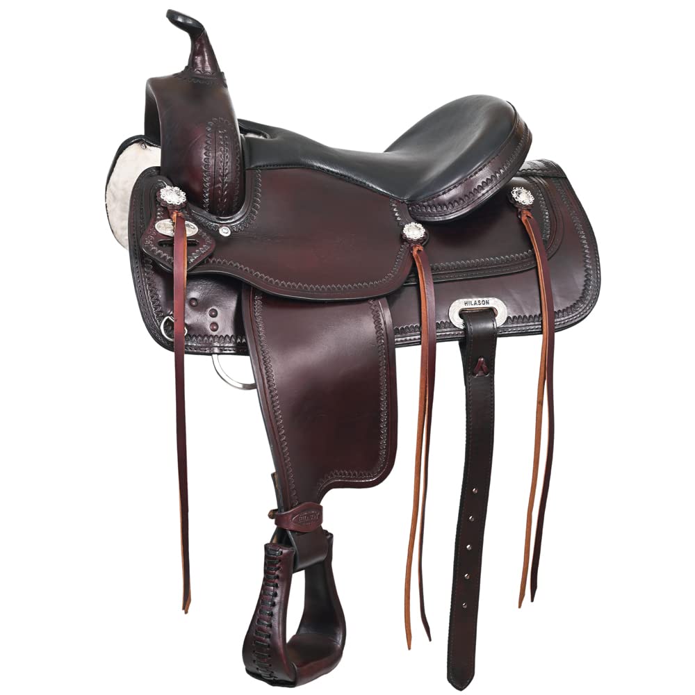 Dark Brown 15 in Western Saddle I938
