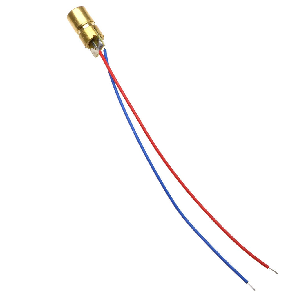 10-Pack 3.3V 650nm Mini Red Laser Dot Diode Module 6mm 5mW L645145