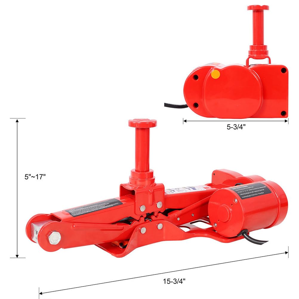 3 Ton Electric Scissor Jack Kit with Carry Case D409298
