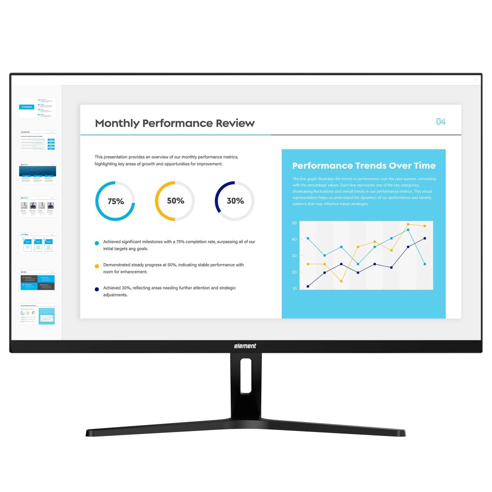 24" FHD 1080p 75hz IPS Ultra Thin PC Monitor I295