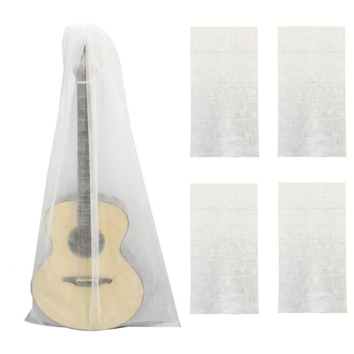 4 Pack Non-Woven Fabric Guitar Dust Cover G952