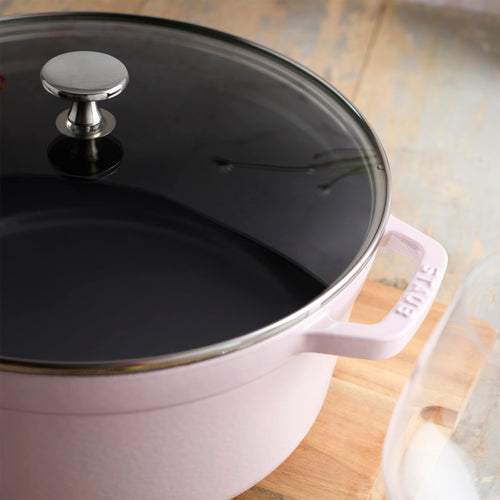 10-inch Clear Glass Lid G532