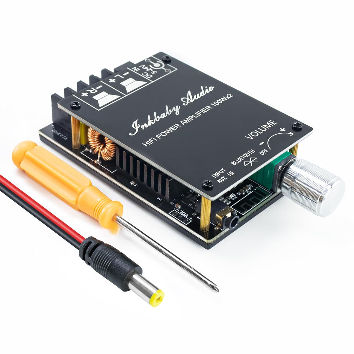200W Bluetooth 5.0 Stereo Dual Channel Mini Amp Board U6412