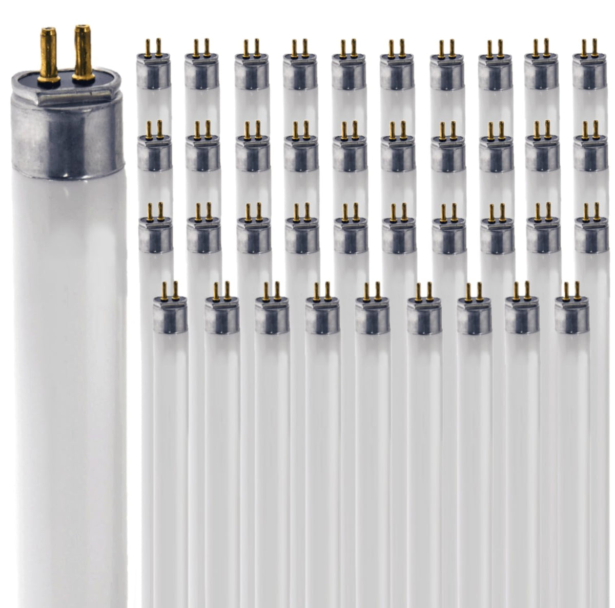 24 Inch 24W 6500K T5 Fluorescent Bulb G5 Bipin Base Pack of 40 Z866649