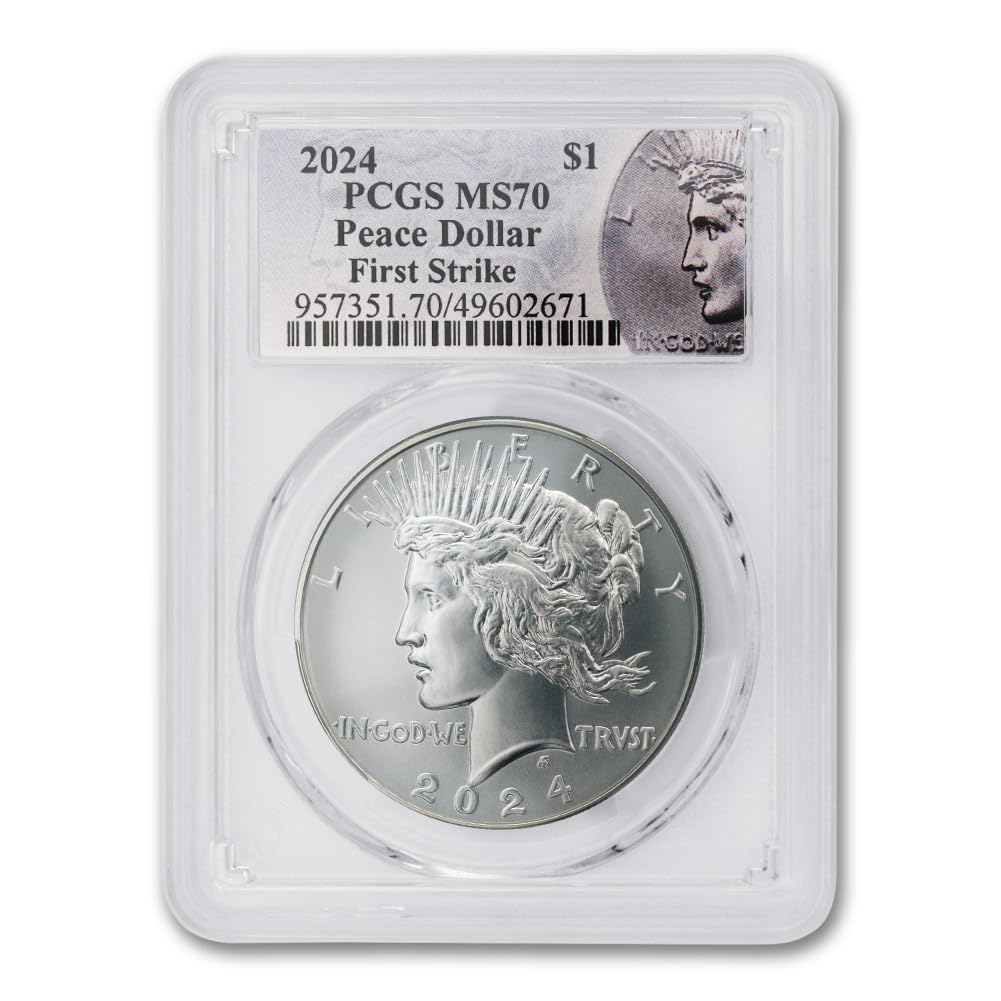 American Silver Peace Dollar Coin Q7672