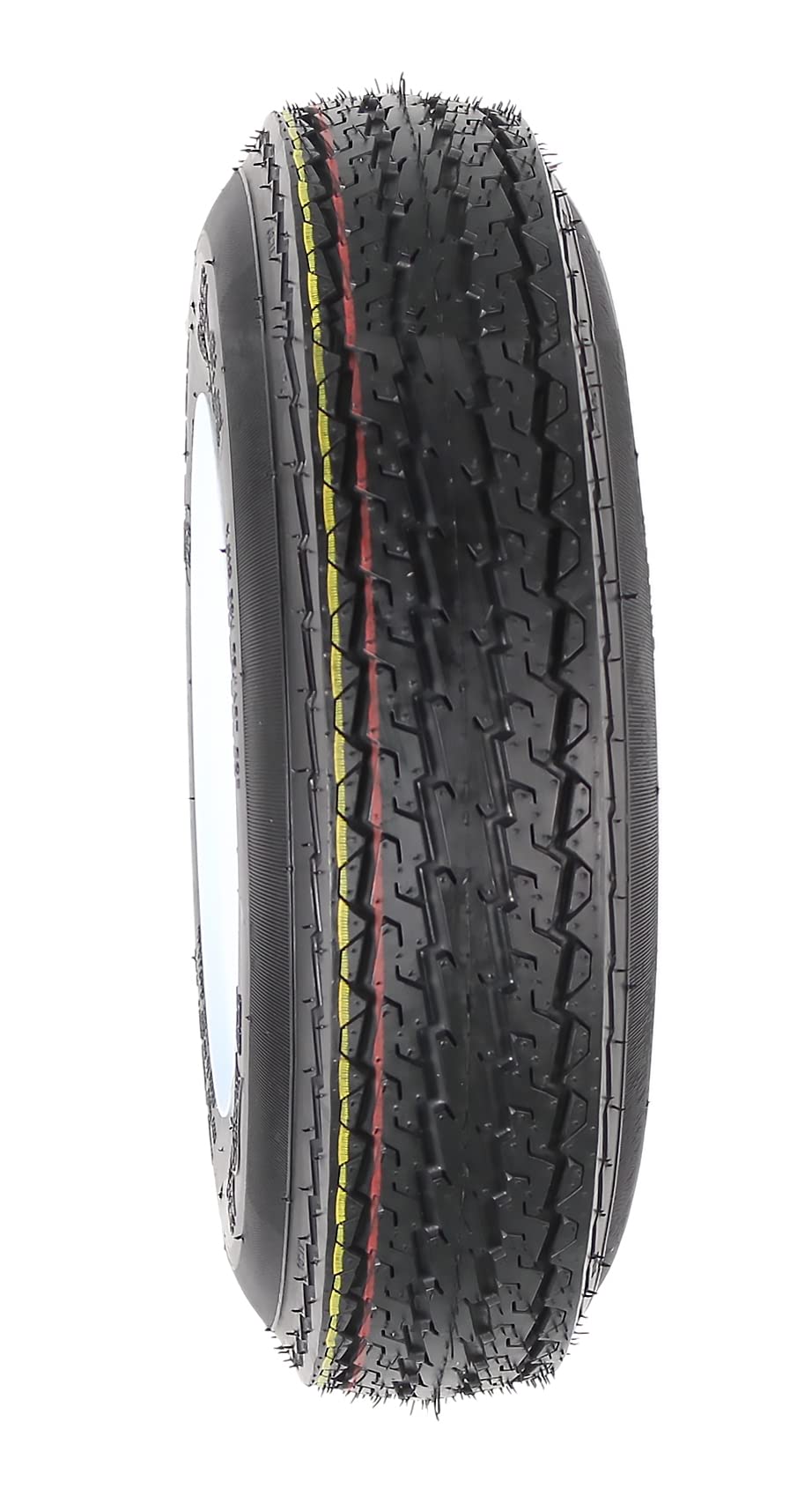 2-Pack Trailer Tire Rim Assembly 4.80-8 4 Lug White O332213