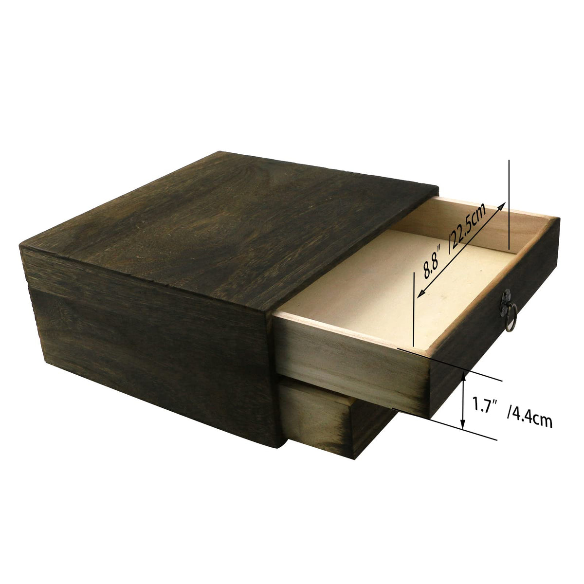 Wooden Desk Organizer with Drawer K740269
