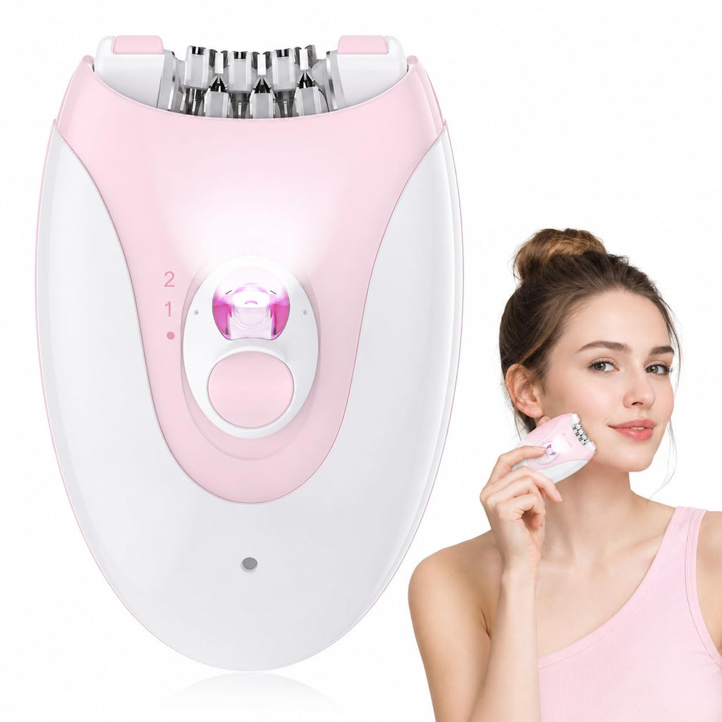 Electric Epilator with 36 Tweezers, 2 Speed Cordless USB M24752