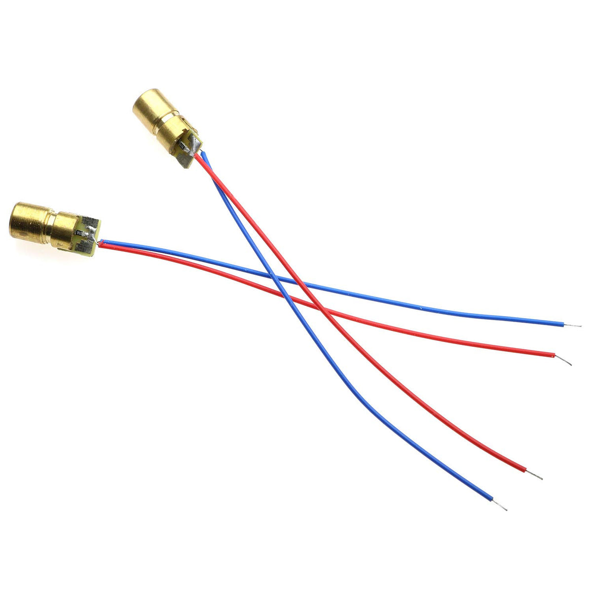 10-Pack 3.3V 650nm Mini Red Laser Dot Diode Module 6mm 5mW L645145