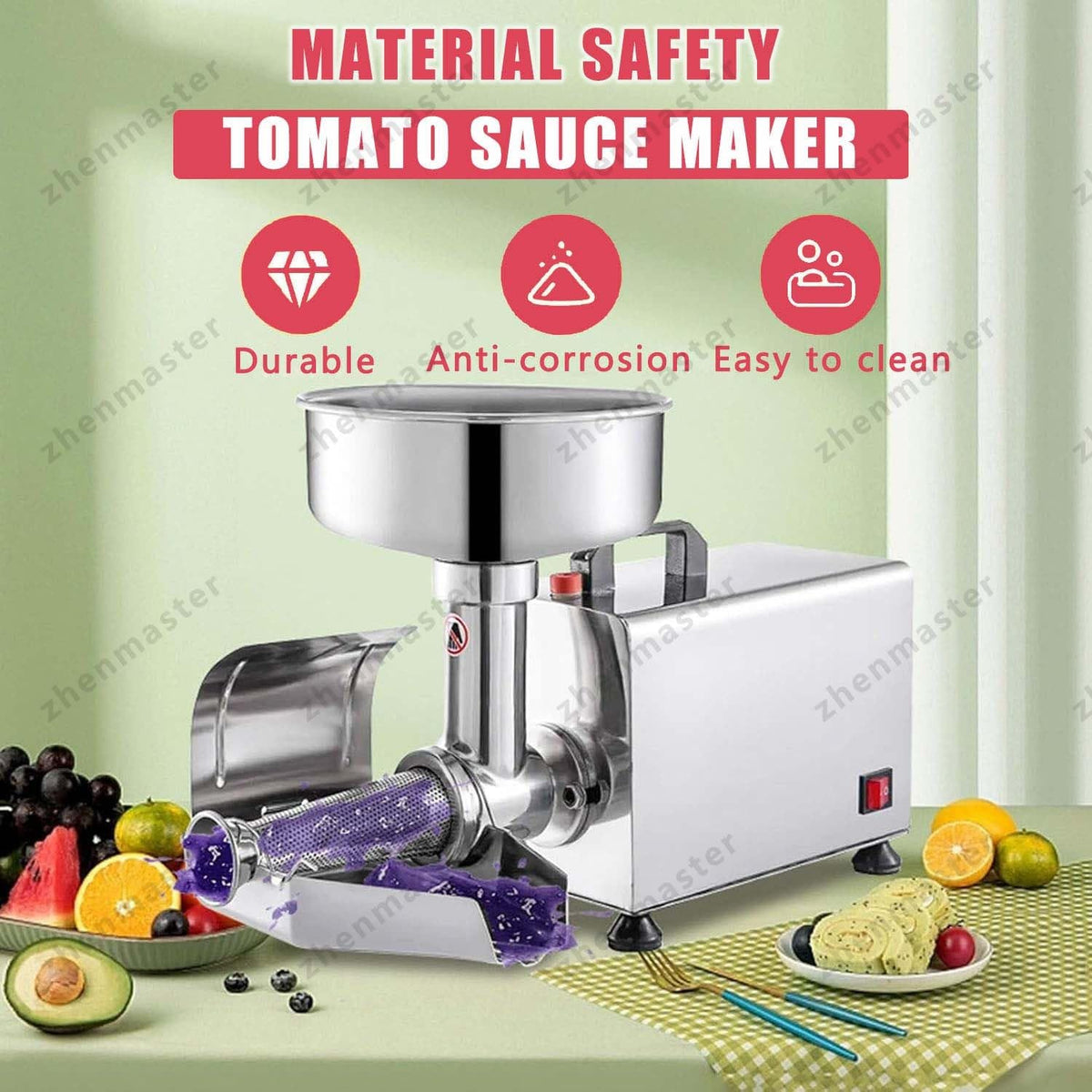 450W Stainless Steel Electric Juicer R98104