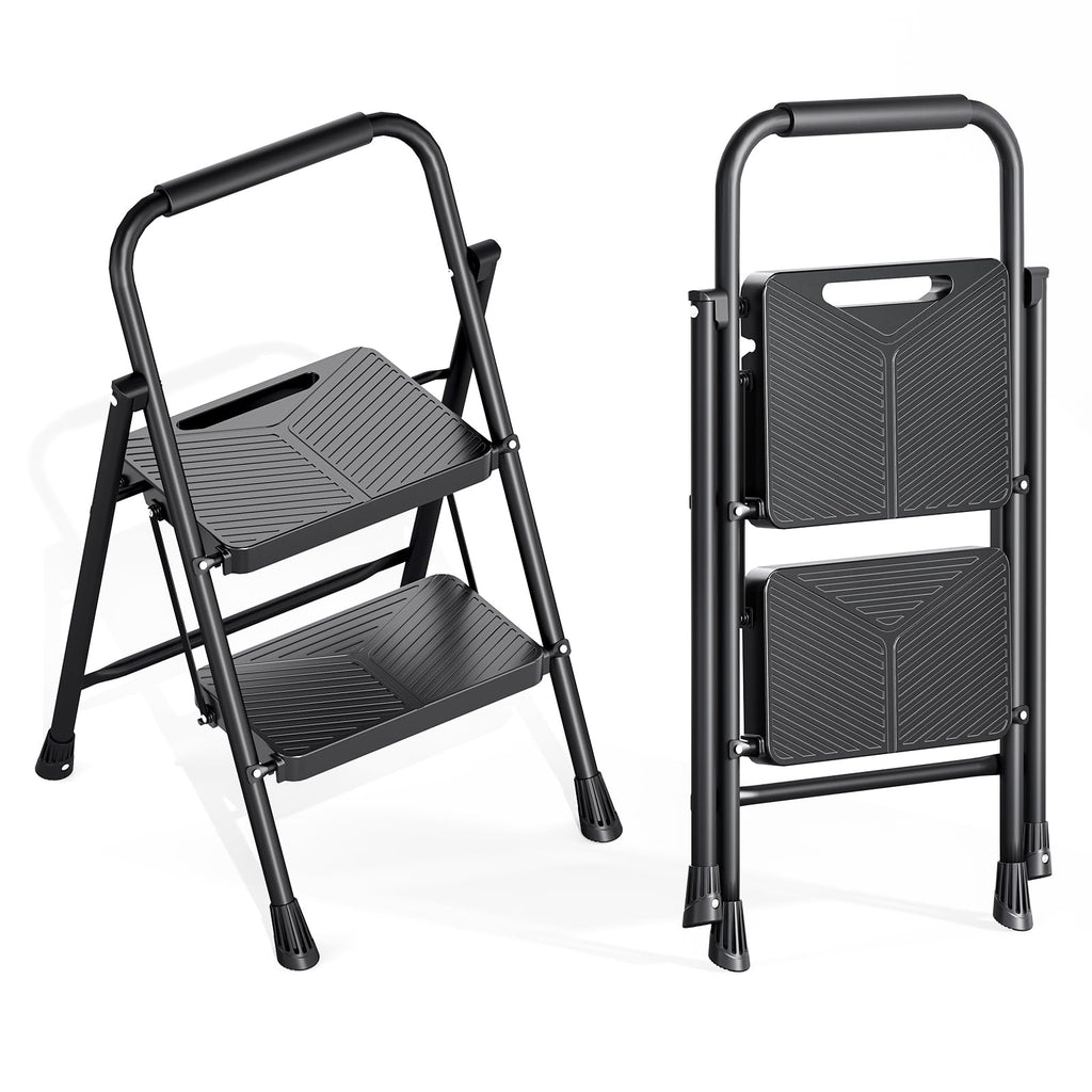 2 Step Ladder with Anti-Slip Pedals A84527
