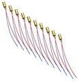 10-Pack 3.3V 650nm Mini Red Laser Dot Diode Module 6mm 5mW L645145