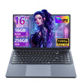 16GB RAM 256GB SSD Core i5 16" IPS FHD Laptop Computer J294