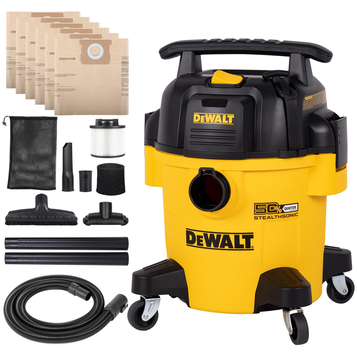 5 Gallon 4 Peak HP Wet and Dry Shop Vacuum J234897