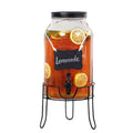 1.5 Gallon Glass Drink Dispenser with Spigot J866