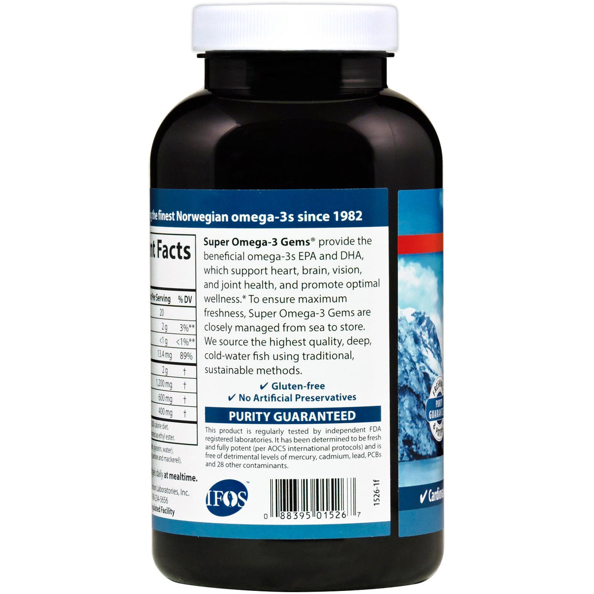 Omega-3 1200 mg 180 Softgels B4187