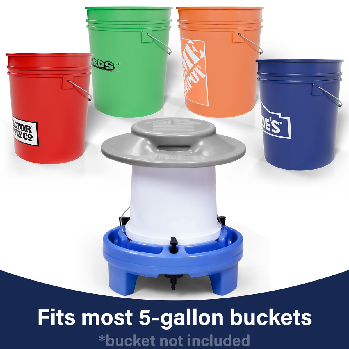 5 Gallon Chicken Waterer P742