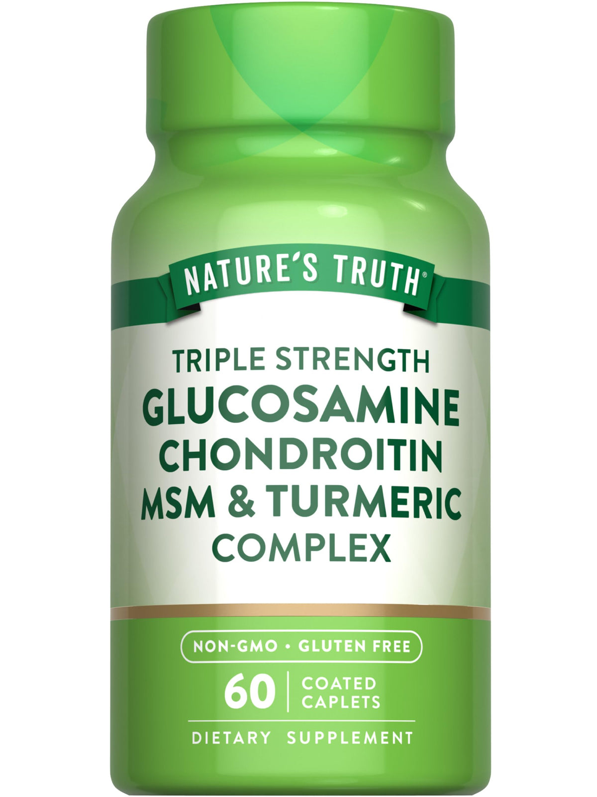 Glucosamine Chondroitin MSM Complex 60 Caplets G912