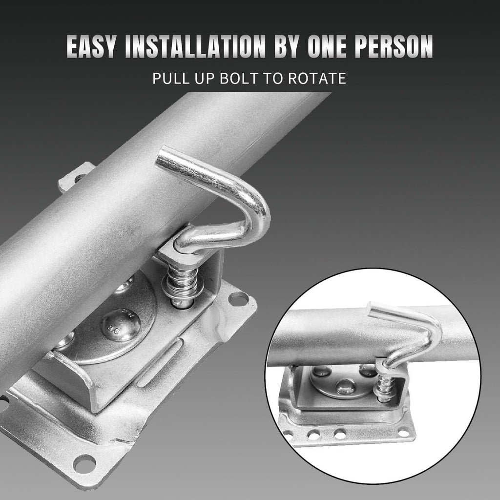 1000 lbs Trailer Jack with Wheel O919