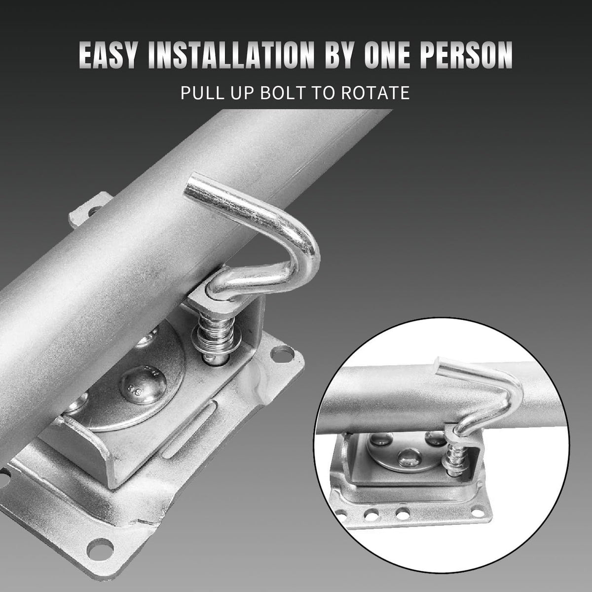 1000 lbs Trailer Jack with Wheel O919