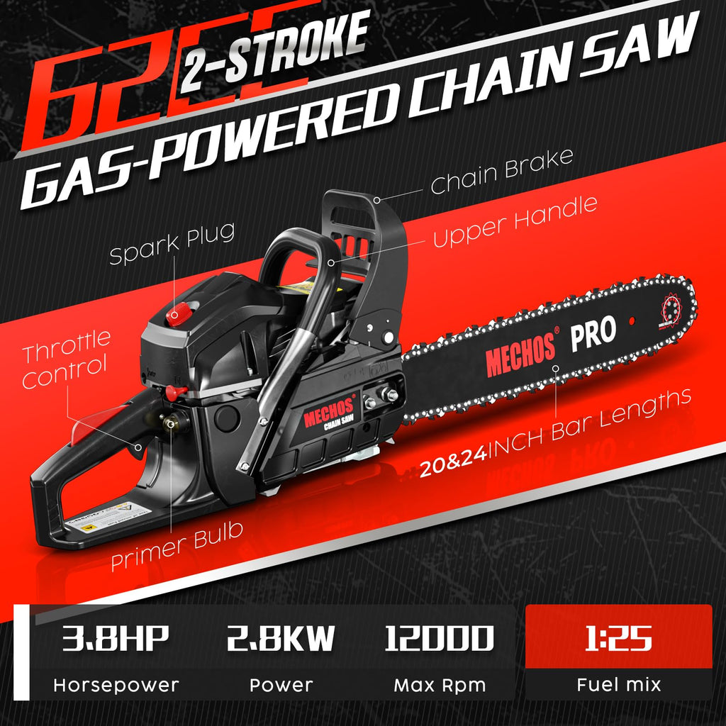 20 & 24 Inch Gas Chainsaw C906235