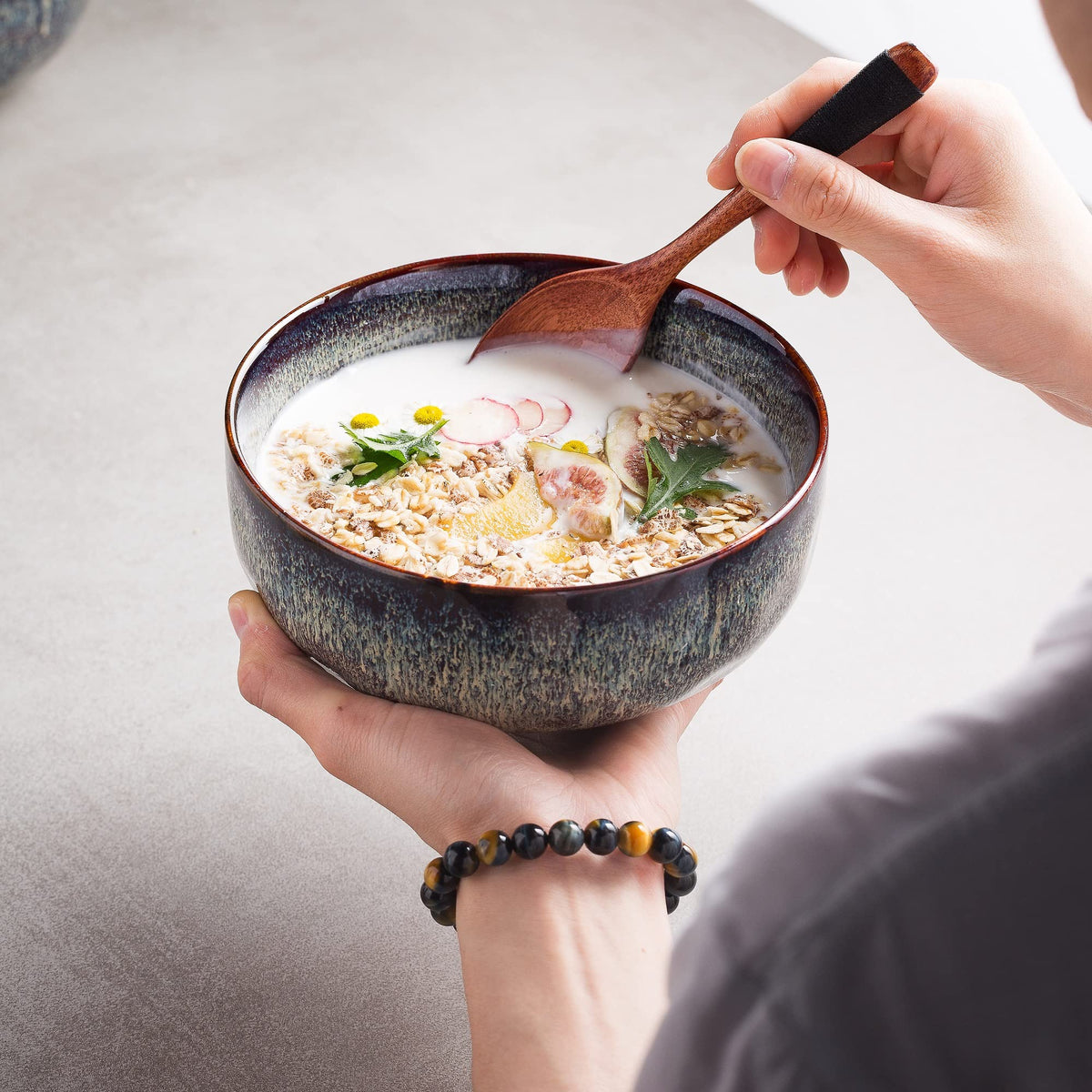 36 Ounce Ceramic Bowl Set of 2 E732