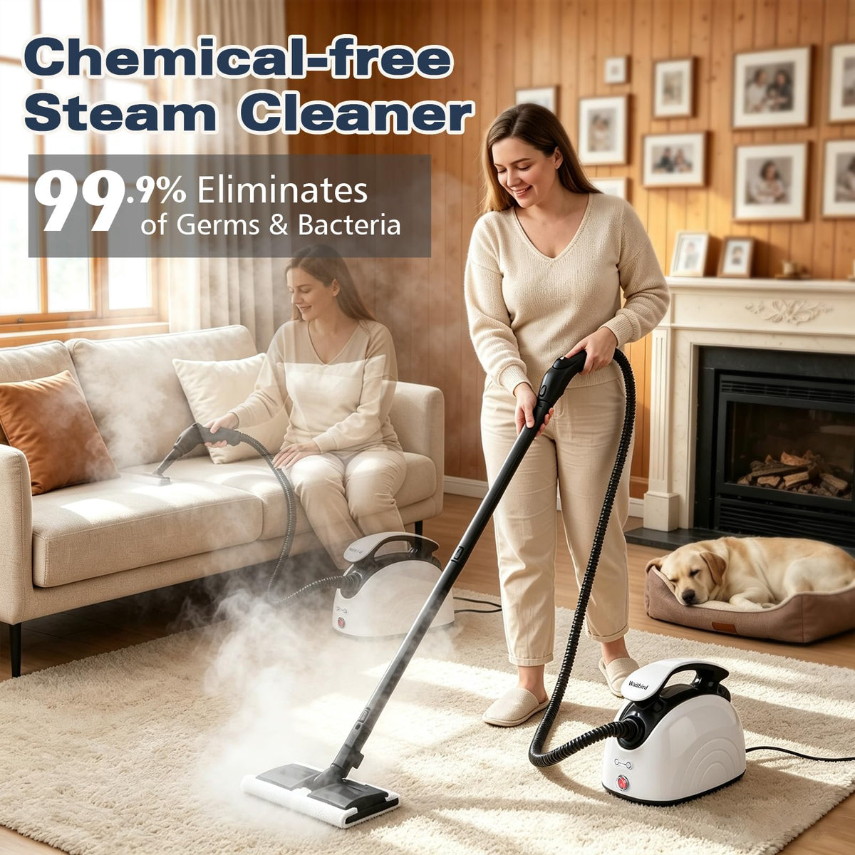 4.5 Bar 300°F Steam Cleaner S448862