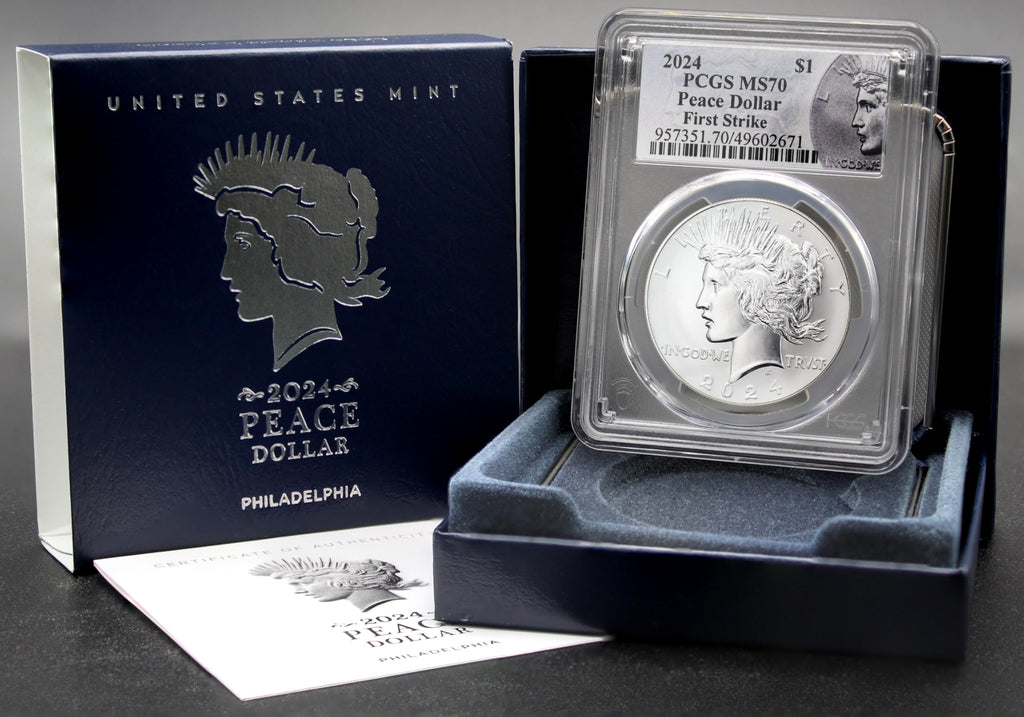 American Silver Peace Dollar Coin Q7672