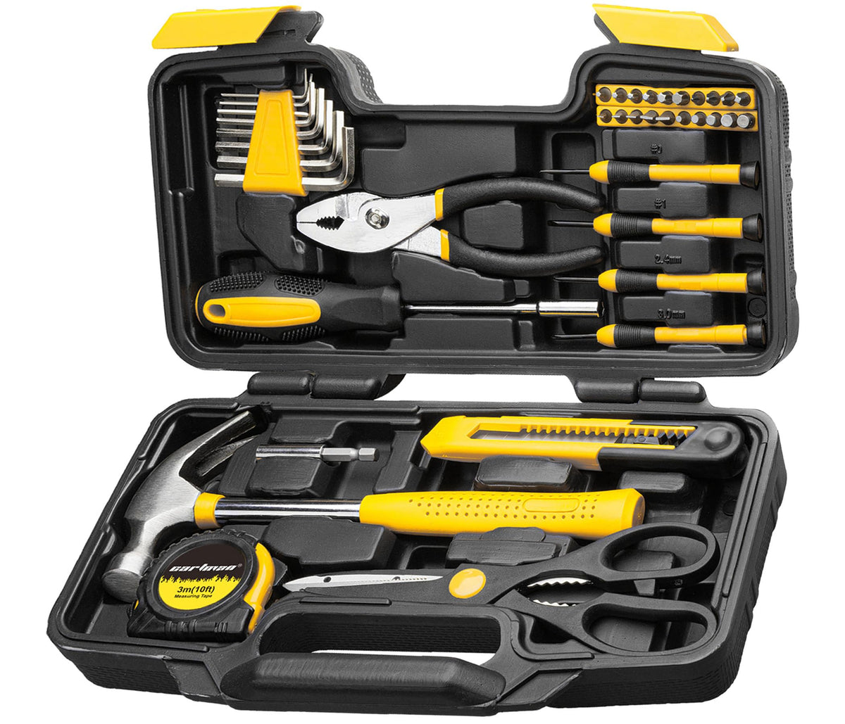 39-Piece Household Tool Set with Storage Case C919