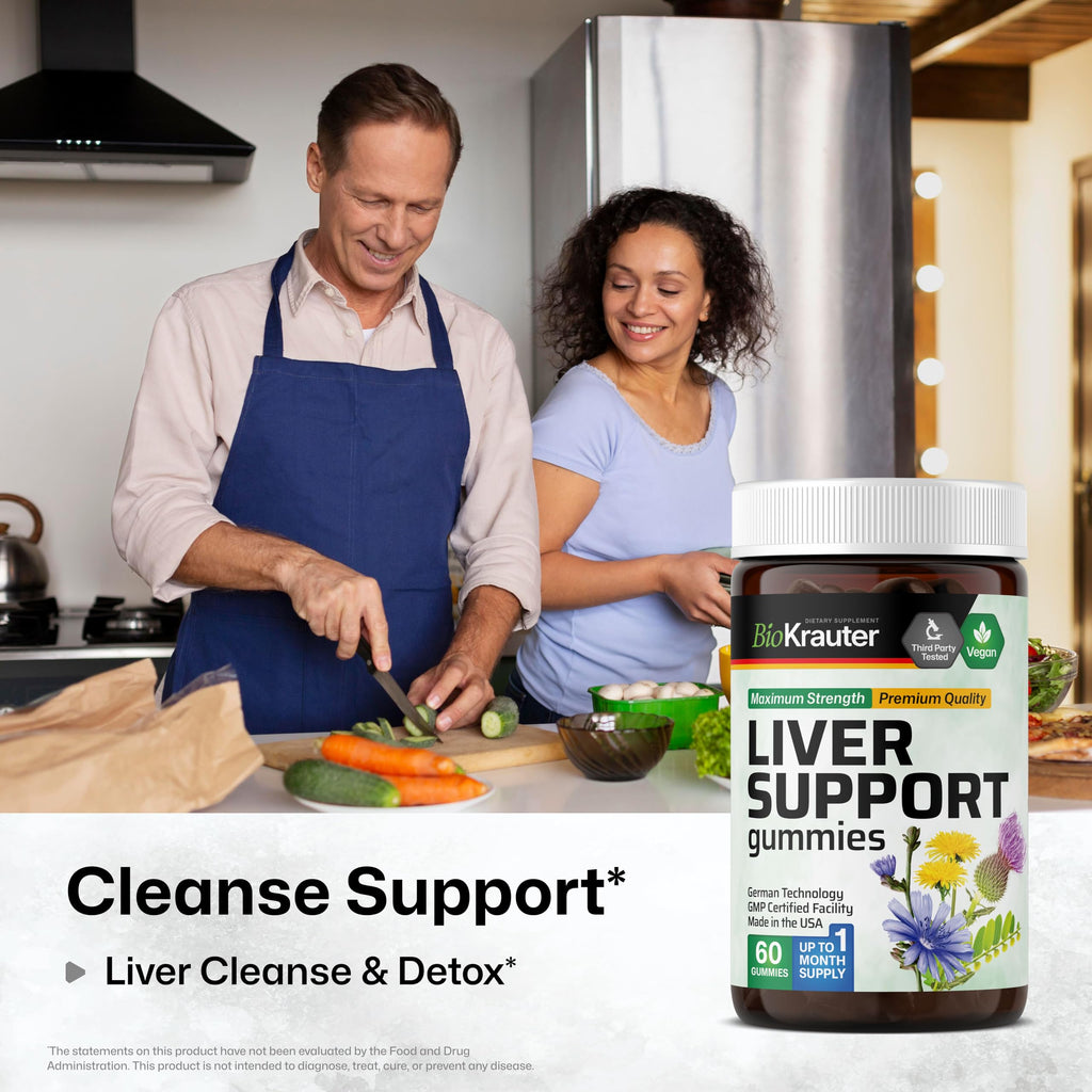 Liver Support 60 Gummies & Liver Detox Tincture 4 Fl. Oz. S22592