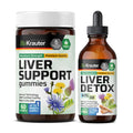 Liver Support 60 Gummies & Liver Detox Tincture 4 Fl. Oz. S22592