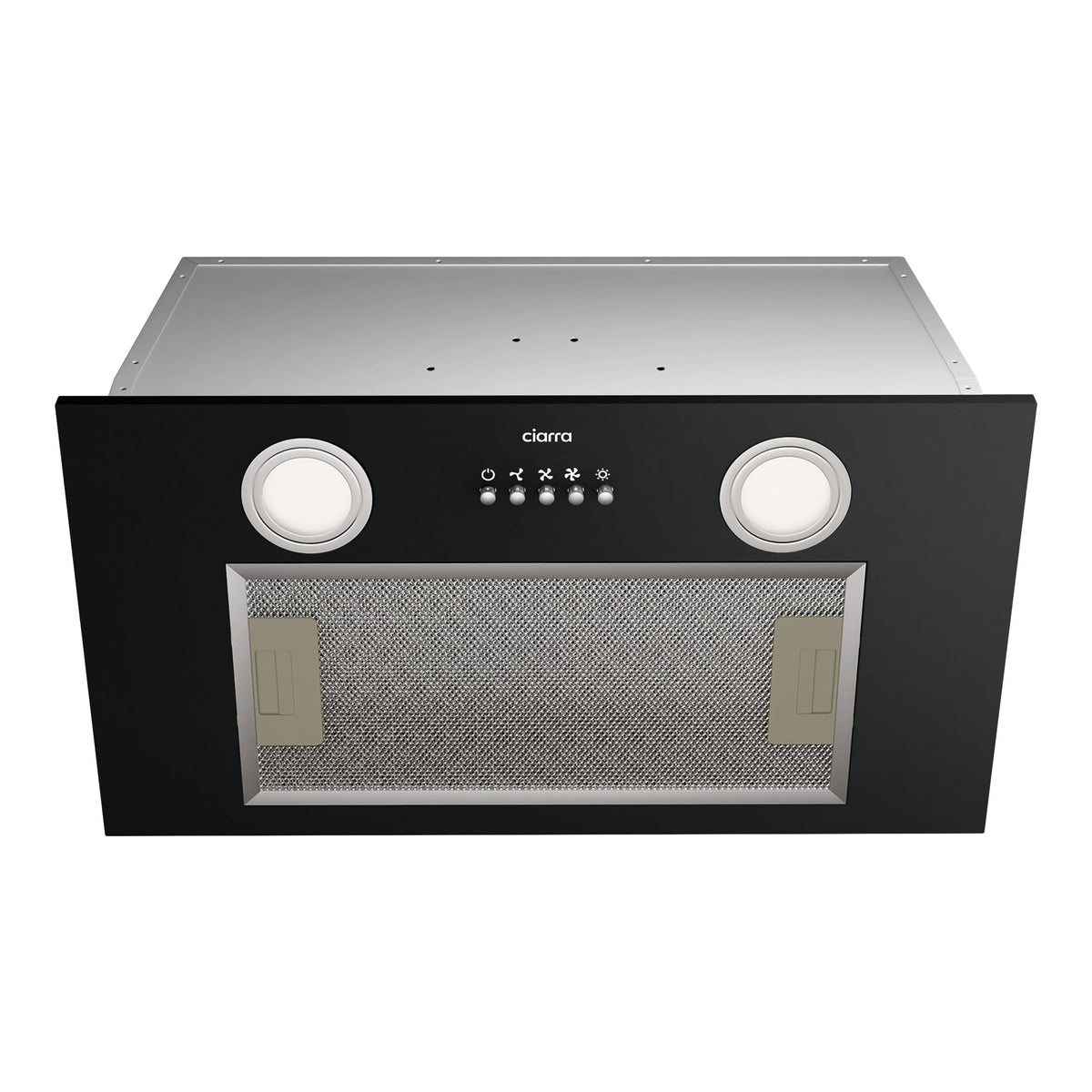 20 inch 650 CFM Black Insert Range Hood T1314