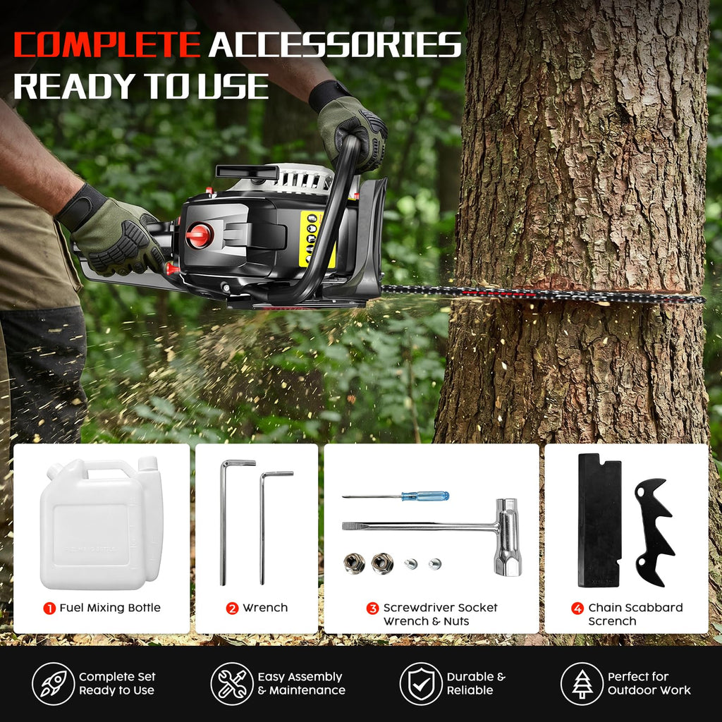 20 & 24 Inch Gas Chainsaw C906235