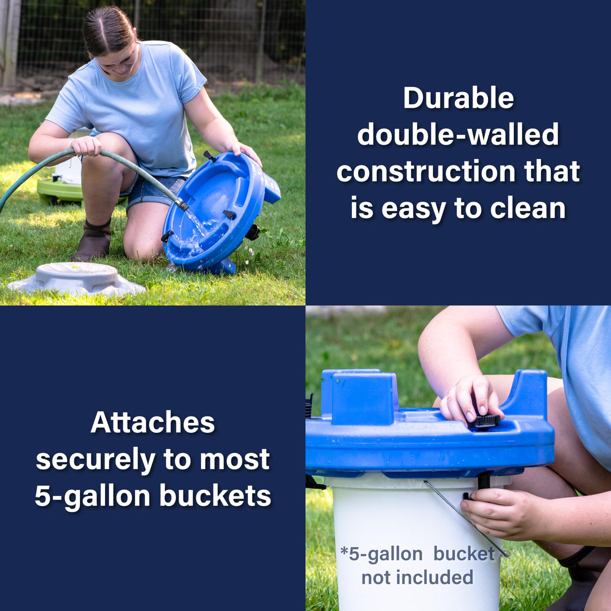 5 Gallon Chicken Waterer P742