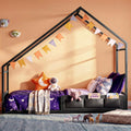 Twin Size Metal Floor Bed Frame X727